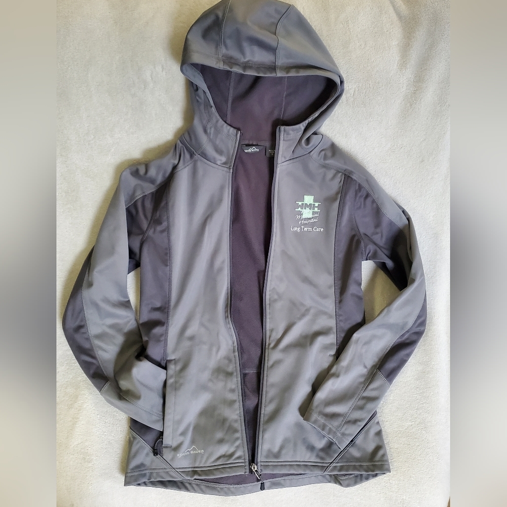 Eddie Bauer Embroidered Rain Resisitant Jacket